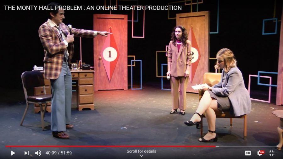 Screenshot of "The Monty Hall Problem" from WSUtv's Youtube Channel.